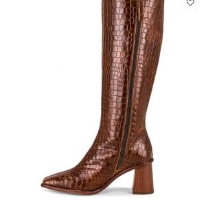 Alohas easy boot in croco brown